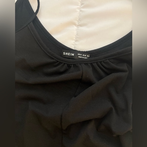 Slouchy Black Jumpsuit - Picture 3 of 4